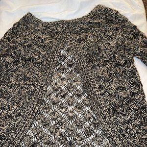 Knitted Charcoal Sweater